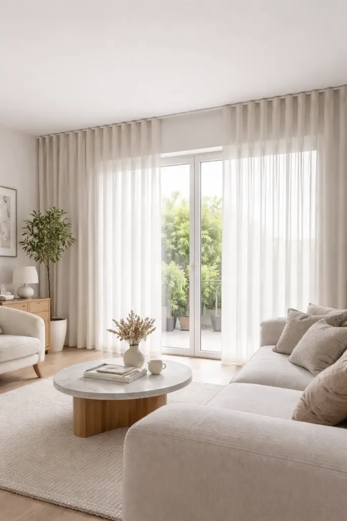 Vorhang Wellenvorhang